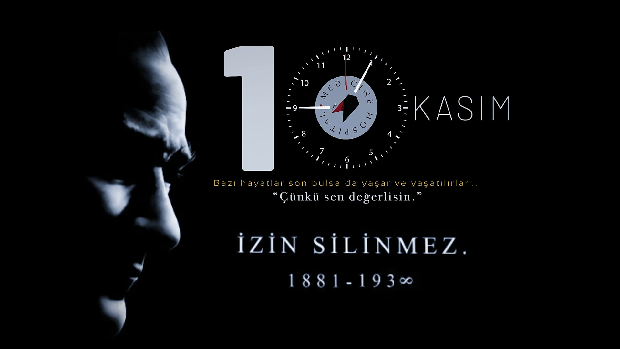 10 Kasim Ataturku Anma Toreni