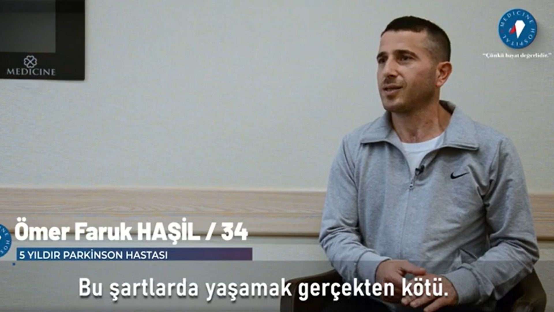 34 Yasindaki Parkinson Hastasi – Beyin Pili Ameliyati