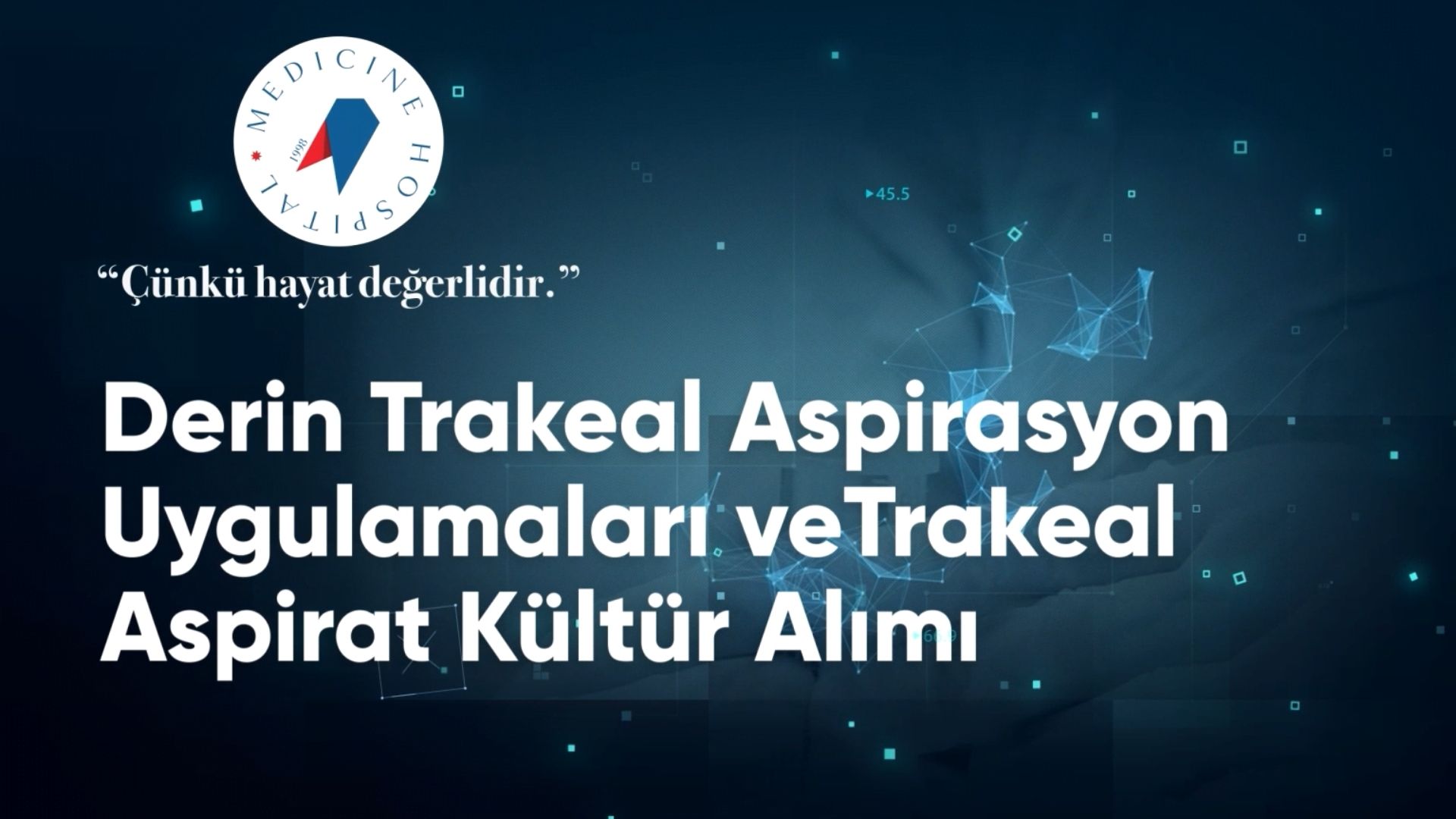 Derin Trakeal Aspirasyon Uygulamalari ve Trakeal Aspirat Kultur Alimi