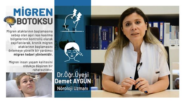 Migren Botoksu Nedir Demet Aygun