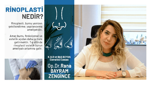 Rinoplasti Nedir Rana Bayram Zengince