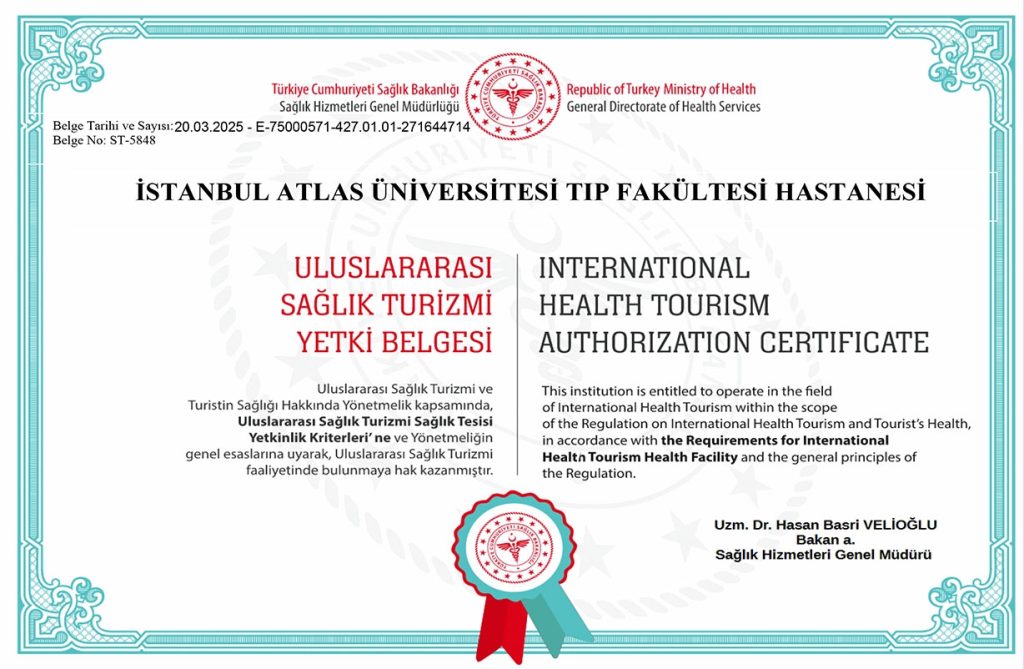saglik turizmi yetki belgesi